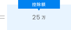 控除額25万